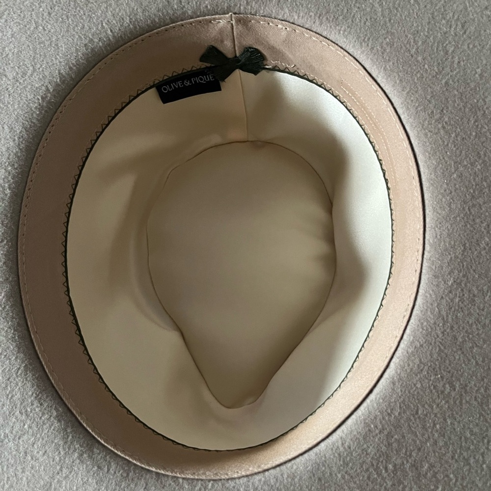 Olive & Pique Tan Wide-Brim Hat - Picture 4 of 4